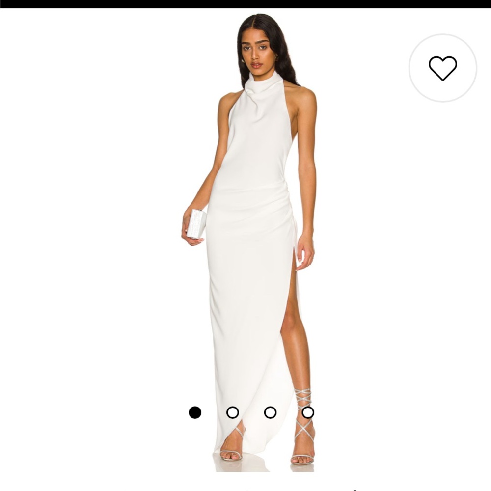 Samba white sequin dress